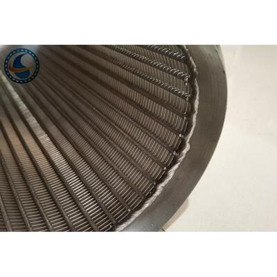 6-5/8" Continuous Slot Water Well Vee Wire Screen For Sand Control