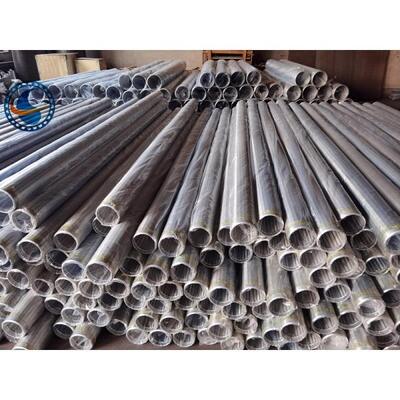 3-1/2" Slot 20 V Wire Screen Pipe Low Carbon Galvanized