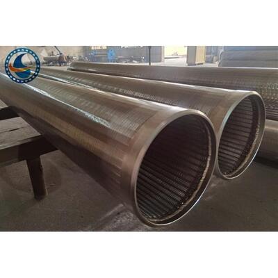 Collapse 100 Bar Water Well Screen Pipe Aisi 304 For 300 Meters Depth Well