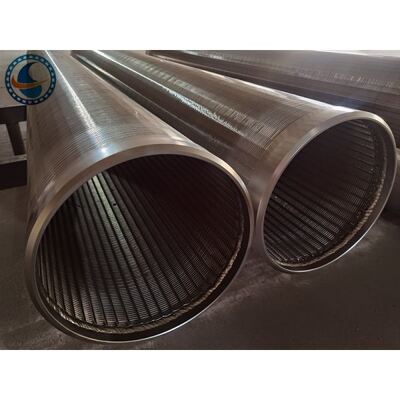 12" Diameter Slot 60 Water Wire Screen Pipe Grade Sus 304