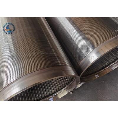 Stainless 316l Water Wire Screen Johnson Type Wraps Slot Filter Pipe