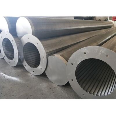 Stainless Steel 316l Cold Rolled Wedge Wire Screen Tube For Water Well