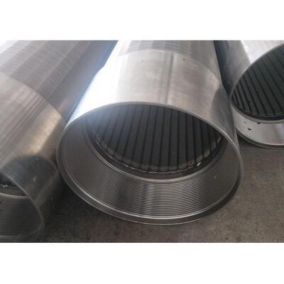 Slot 40 Water Well Screen Tube Ss304 V Shape Wire