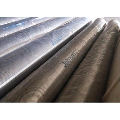 Slot 40 Water Well Screen Tube Ss304 V Shape Wire