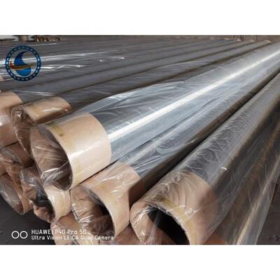 SS304 5.8m Rod Based Water Wire Screen Pipe 10" #20 Slot For Irrigation