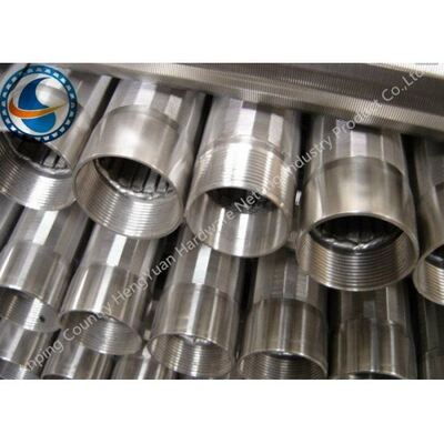 Robust Threaded Wedge Wire Mesh Anti Aging For Water Well Filter