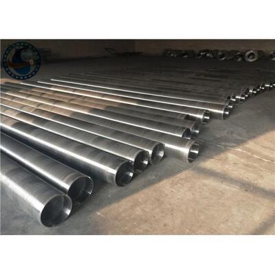 V Shape Wire Wrapped Continuous Slot Screen For Water Treatment System