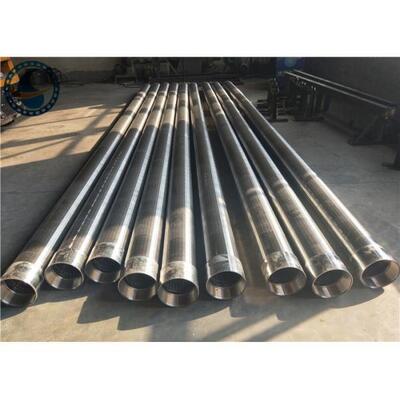 High Filtration Precision Johnson Wire Wrapped Screen For Mining / Food Industry