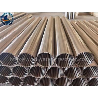 Duplex Steel 2507 Water Wire Screen With 0.13mm Slot