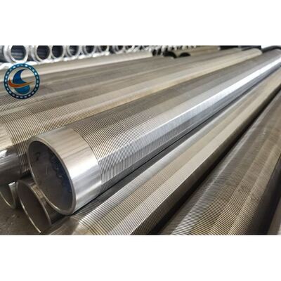 3m Length Ss Grade 304 Vee Wire Screen Pipe Infiltration Gallery At Intake Well