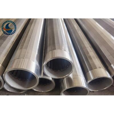 3m Length Ss Grade 304 Vee Wire Screen Pipe Infiltration Gallery At Intake Well