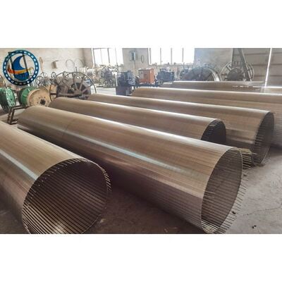 3m Length Ss Grade 304 Vee Wire Screen Pipe Infiltration Gallery At Intake Well