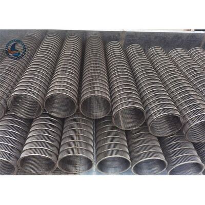 Stainless 304 Wire Wrapped Screen Johnson Backwash Filter Tube For Kitchen Cartridge