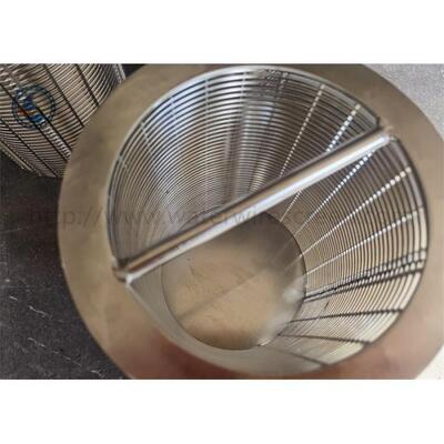 Slot V Ss 304 Wire Wrapped Screen Inner Filter Basket