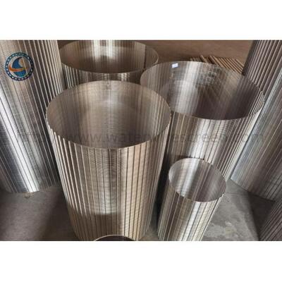 Johnson Mesh Tube 25mm Slot Wire Wrapped Screen For Filter