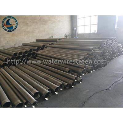 4-1/2" Wire Wrapped Screen With Male/Female Threaded Used In Water Well