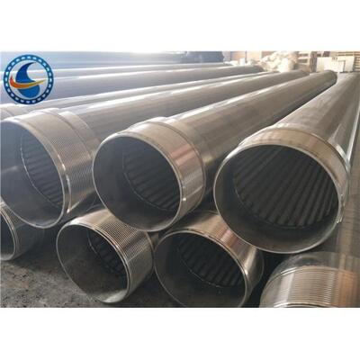 T Wire Stainless Steel Johnson Well Screen For Sea Water Intake System