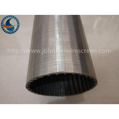 T Wire Stainless Steel Johnson Well Screen For Sea Water Intake System