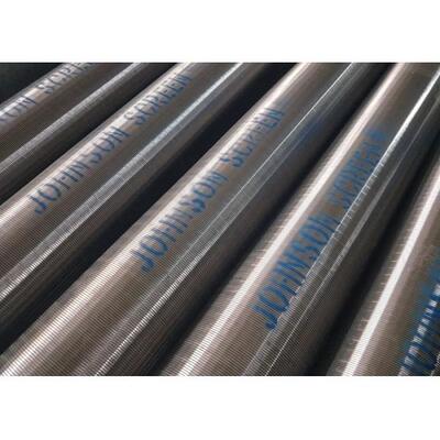 Reliable Sand Control Screen Pipe , Galvanized Low Carbon Steel Johnson Screen