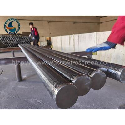 Slot 2.0mm Filter Geothermal Wells Wire Wrapped Screen