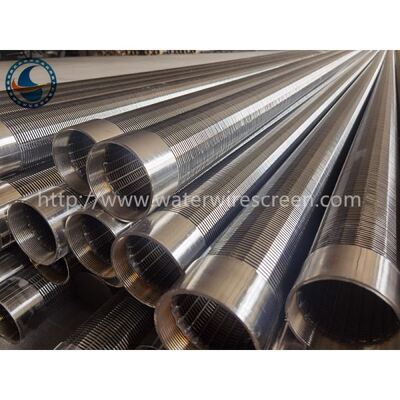 Slot 2.0mm Filter Geothermal Wells Wire Wrapped Screen