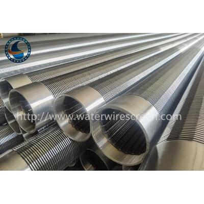 Slot 2.0mm Filter Geothermal Wells Wire Wrapped Screen