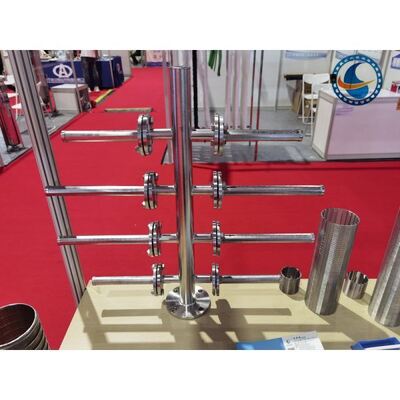Stainless Steel 304 Johnson Wedge Wire Screens And Tubes For Water Wells