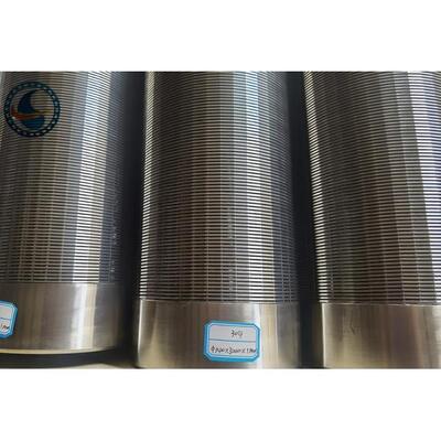 1.0mm Slot Wire Wrapped Pipe Full Welded Stainless Steel