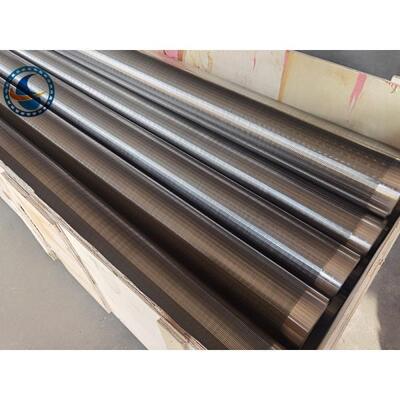 1.0mm Slot Wire Wrapped Pipe Full Welded Stainless Steel