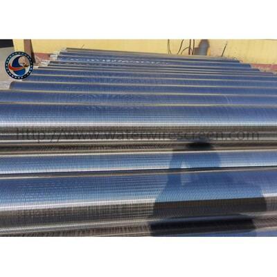 Vee Shaped Ss 304 Wire Wrapped Screen Water Well Sand Control Tube