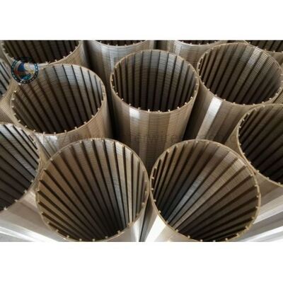Johnson V 0.1mm Slot Wire Wrapped Screen Tube For Water Well Sand Control