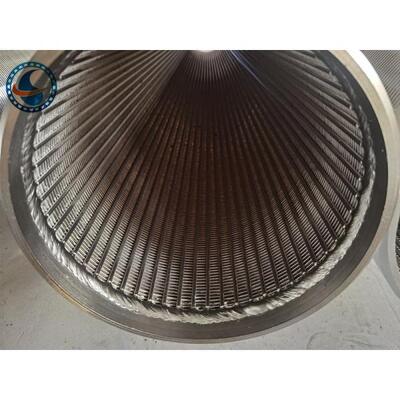 304 Stainless Steel Tube Well Water Filter Johnson V Wire Screen For Water Treatment