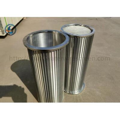 SS 316 Slot 40 Wedge Wire Screen Filter Johnson Type
