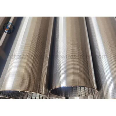 201 Ss Johnson Filter Screen , V Wrap Wedge Wire Screen Tube