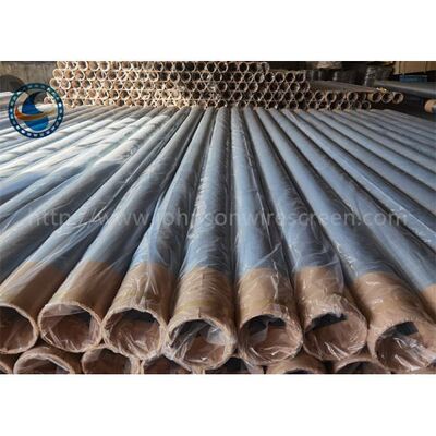 8-5/8" Water Well Screen Pipe Low Carbon Galvanized 1.0mm Slot Opening