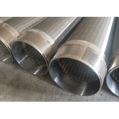 Johnson Type Wedge 2" Wire Wrapped Screen Water Well Sand Control Pipe