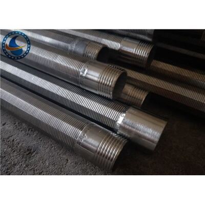 Long Using Life Wedge Wire Sieve Filters / Wedge Wire Screen Pipe Sieve Bend Screen Non Plugging Easy Clean