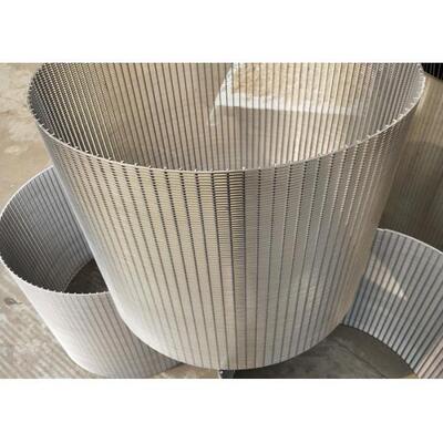 Heat Resistant Wedge Wire Screen Pipe , Large Open Area Water Well Screen