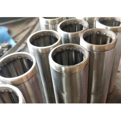 304 Stainless Steel Wire Wrapped Screen OD 68mm Corrosion Resistant