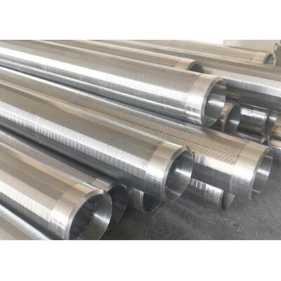 304 Stainless Steel Wire Wrapped Screen OD 68mm Corrosion Resistant