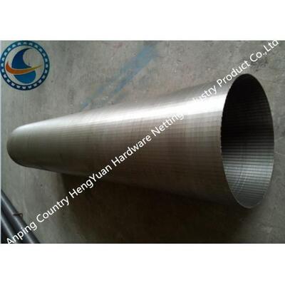 Stainless Steel Wedge Wire Screen Filter With Point Welding Technique