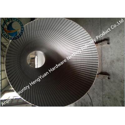 Stainless Steel Wedge Wire Screen Filter With Point Welding Technique