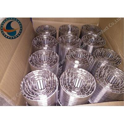 Multi Material Wedge Wire Filter / Stainless Steel Wedge Wire Easy Cleaning