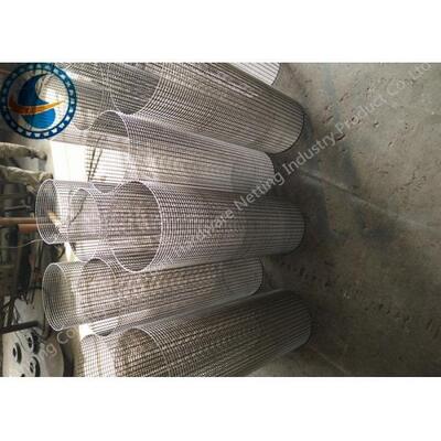 3mm Slotted Wedge Wire Mesh Corrosion Resistant With Large Open Area