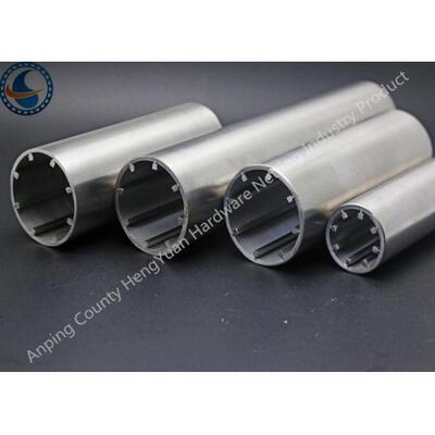 Welded Stainless Steel Wedge Wire Screen Pipe Outer Diameter 25mm