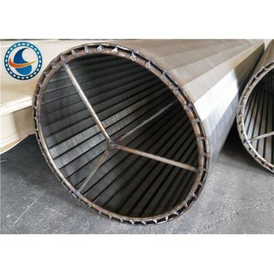 Filtration V Shape Wedge Wire Mesh Sand Control Stainless Steel Materials