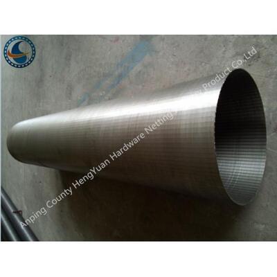 Professional Wedge Wire Screen For Chemical / Pharmaceutical Industry