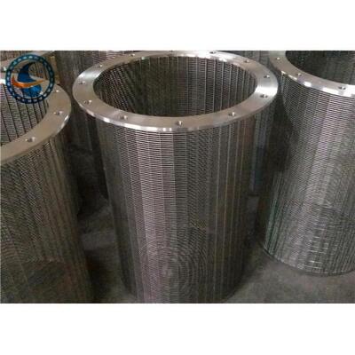 60mm Diameter Wedge Wire Screen Panels For State Owned Enterprise