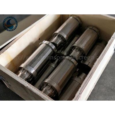 High Filtration Precision Wedge Wire Mesh for Wastewater Treatment
