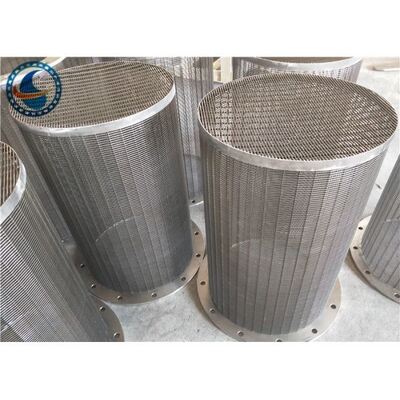 Wear Resistant Stainless Steel Wedge Wire Mesh With High Bearing Capacity